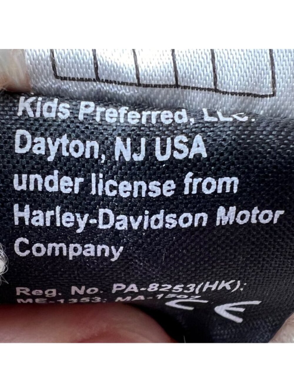 Harley-Davidson Motorcycles Plush Teddy Bear Biker Gear Logo Kids Preferred 2007 - Picture 13 of 15